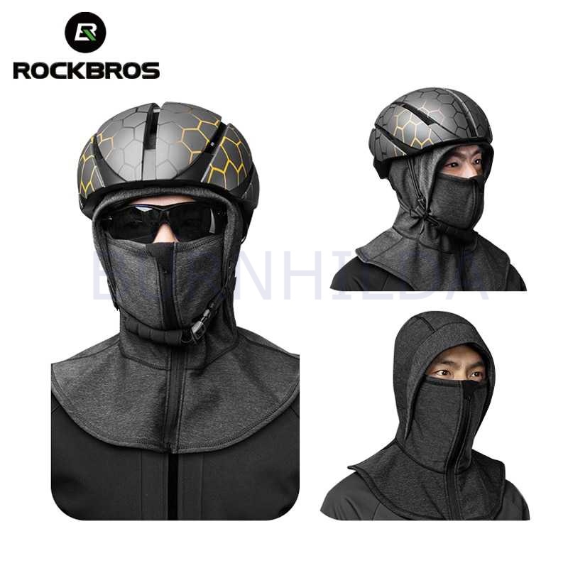 Masker Motor Sepeda Full Face Cycling Cap Thermal Warm accesoris motor mobil burnhilda