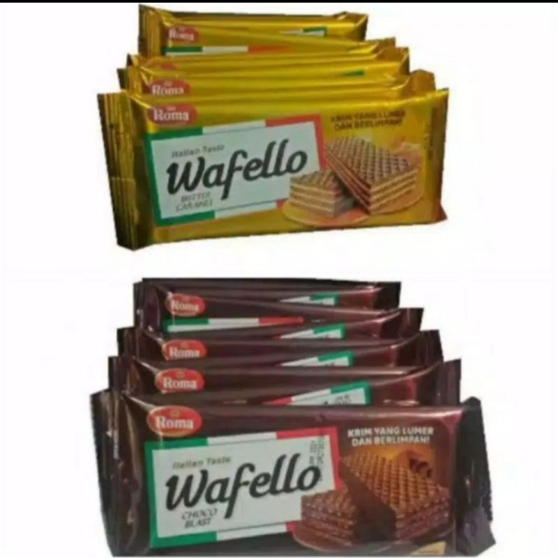 

Roma WAFELLO Italia RENCENG 15 Gram