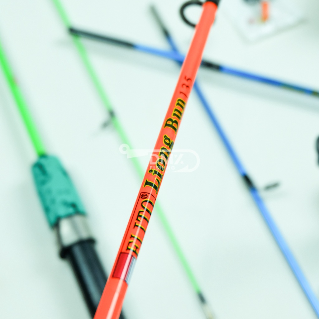 1 Set Joran Pancing Liong Bun FIber Solid Kekuatan 5 - 7 Kg