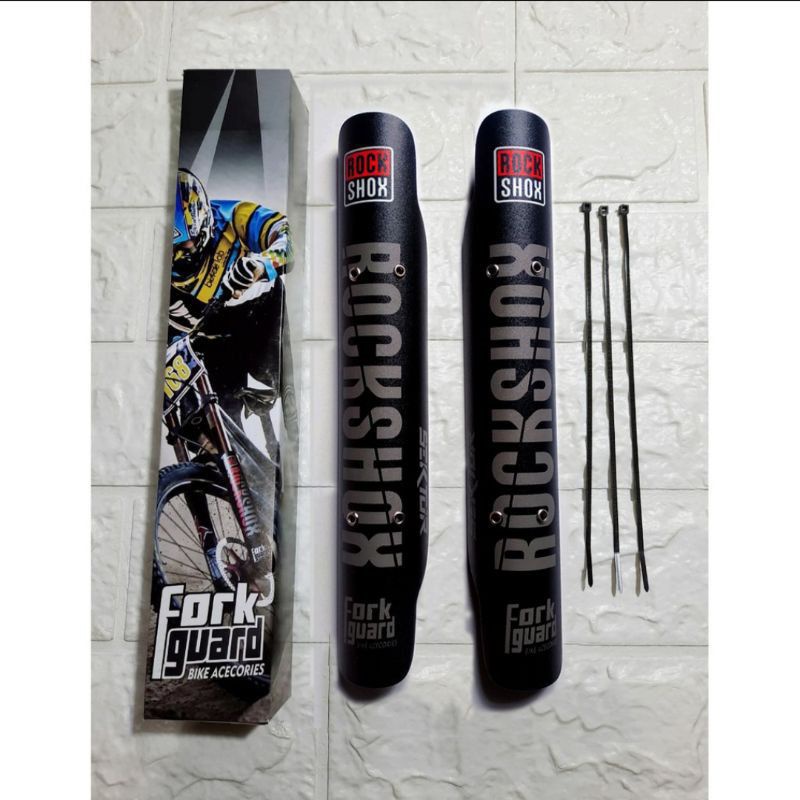 fork guard sepeda mtb rockshox - pelindung garpu sepeda mtb - pelindung fork sepeda mtb - protector 