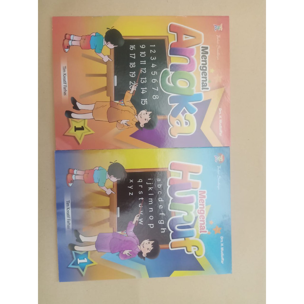 BUKU MENGENAL HURUF DAN ANGKA