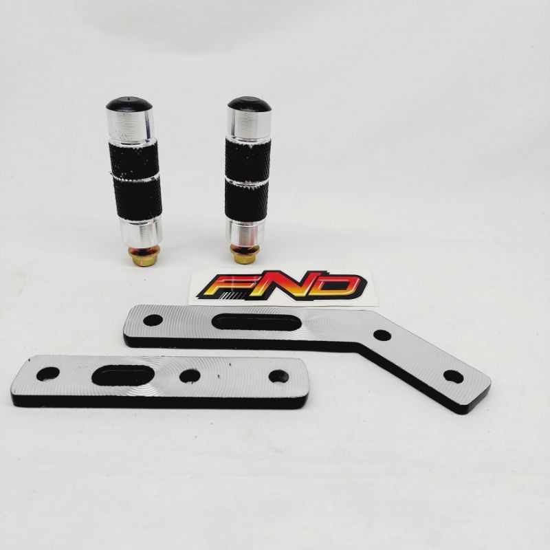 FOOTSTEP UNDERBONE STEP UB NMAX AEROX NVX - PIJAKAN KAKI CORNERING BALAP - BRACKET TEBAL HALUS