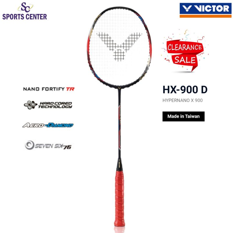 Clear Sale Raket Badminton Victor Hypernano X 900 / HX-900 / HX 900