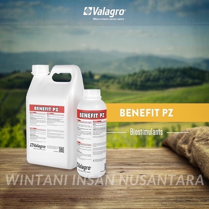 Pupuk Organik Cair Valagro BENEFIT PZ Biostimulant isi 1 Liter - MENINGKATKAN UKURAN BUAH ( BUAH BES