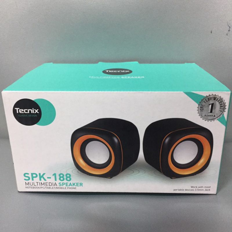 Multimedia Speaker Tecnix SPK-188 Usb Powered Speakers
