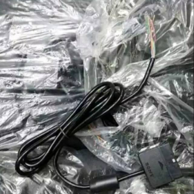 Kabel stik ori serat tanpa socket untuk stik PS2