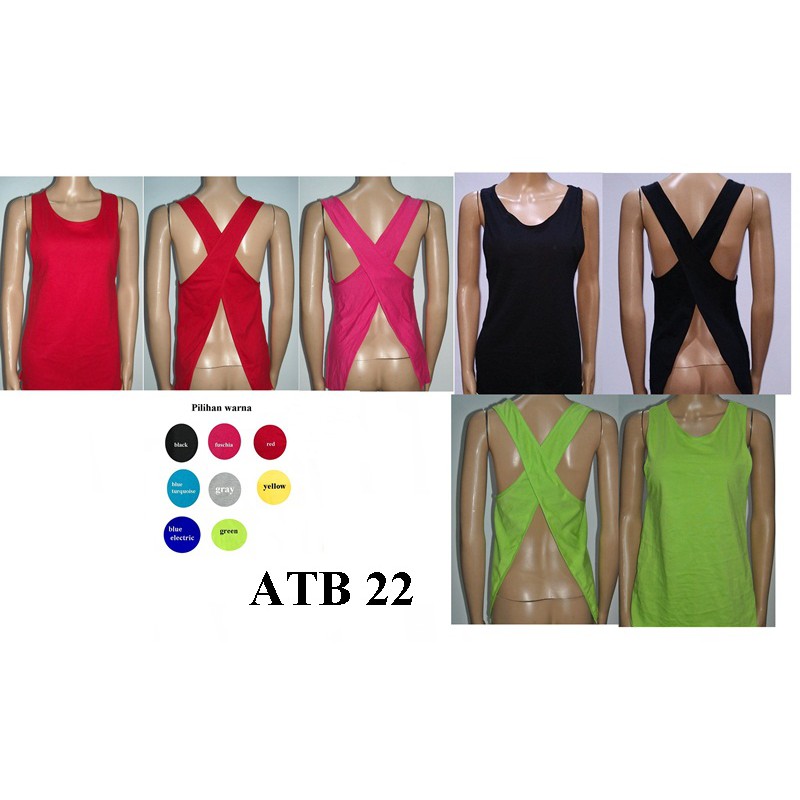 Tanktop Senam Zumba Dance kode ATB 22