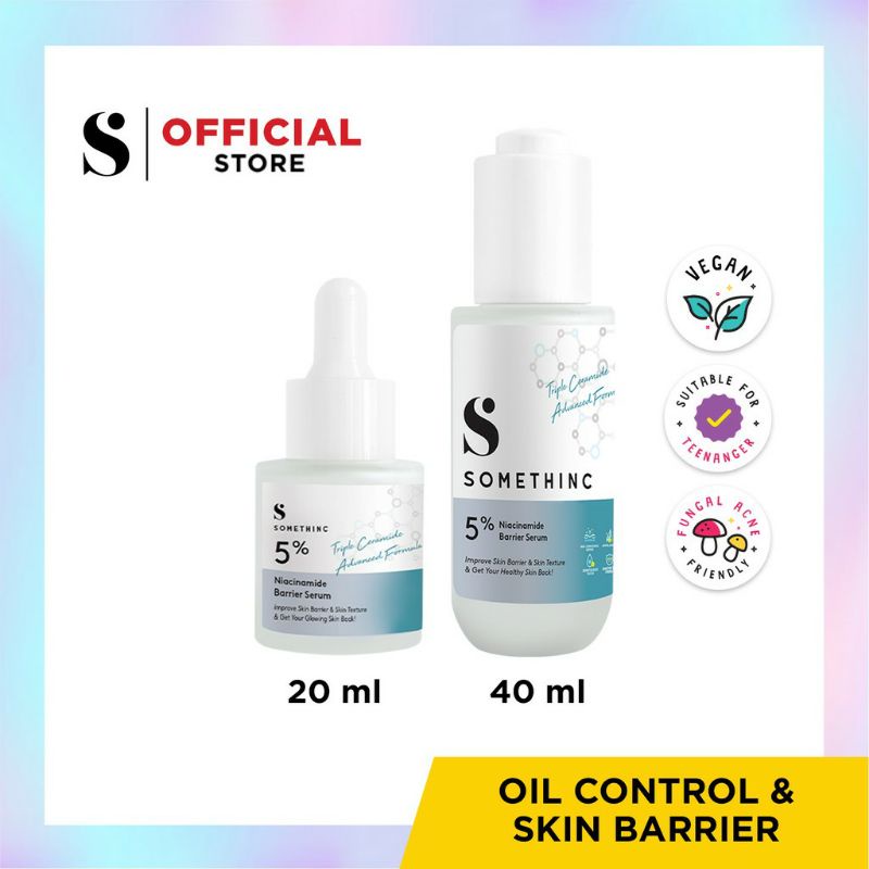 SOMETHINC 5% Niacinamide Barrier Serum