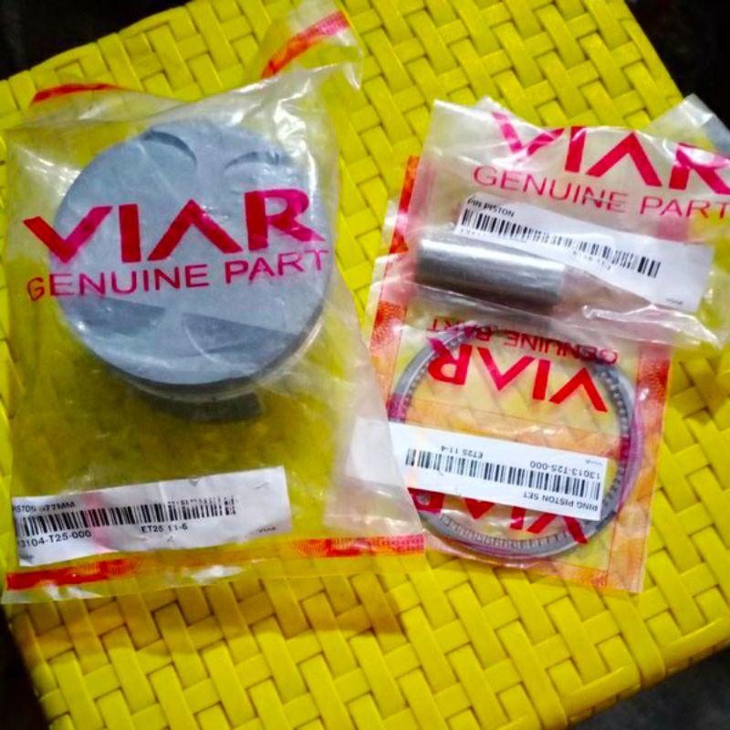 Piston set viar cross x 250 SE Ring seker piston 250 se viar part original