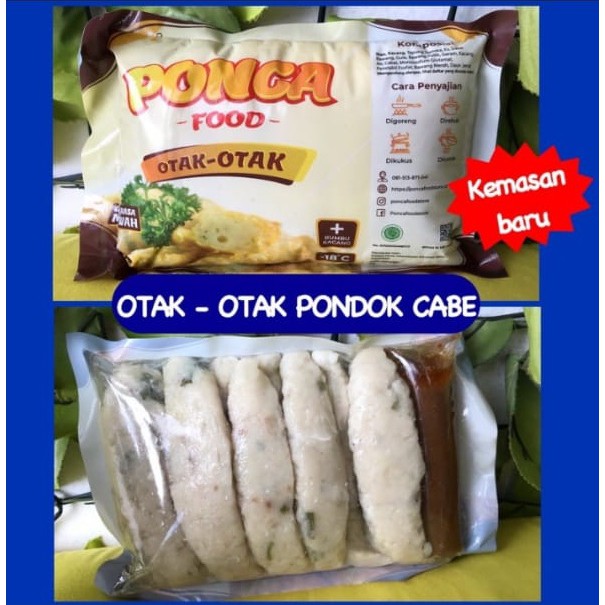 

Otak Otak Pondok Cabe isi 10 plus bumbu kacang