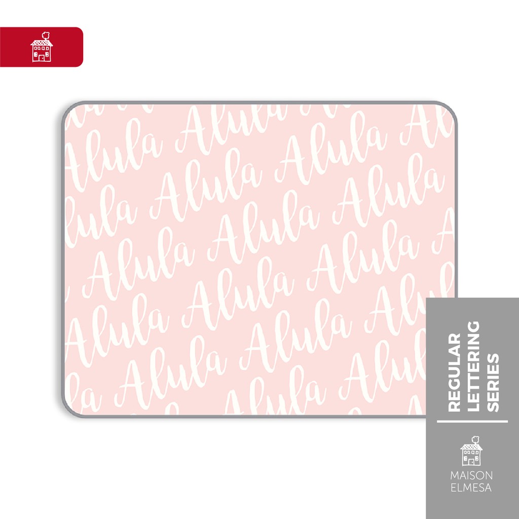 Maison Elmesa Baby Blanket Selimut Bayi Selimut Nama Lettering Series Shopee Indonesia