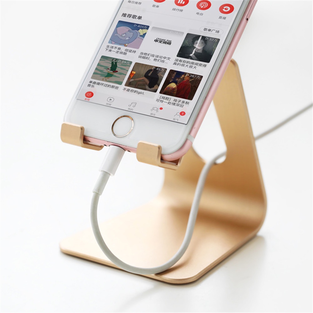 Stand Holder Handphone / Tablet Universal Portable Untuk iPhone / Android