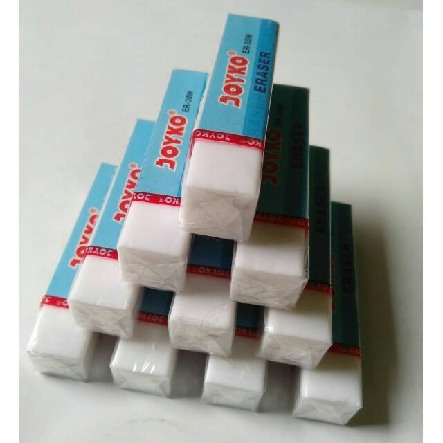 

Pengapus joyko panjang putih, satuan.