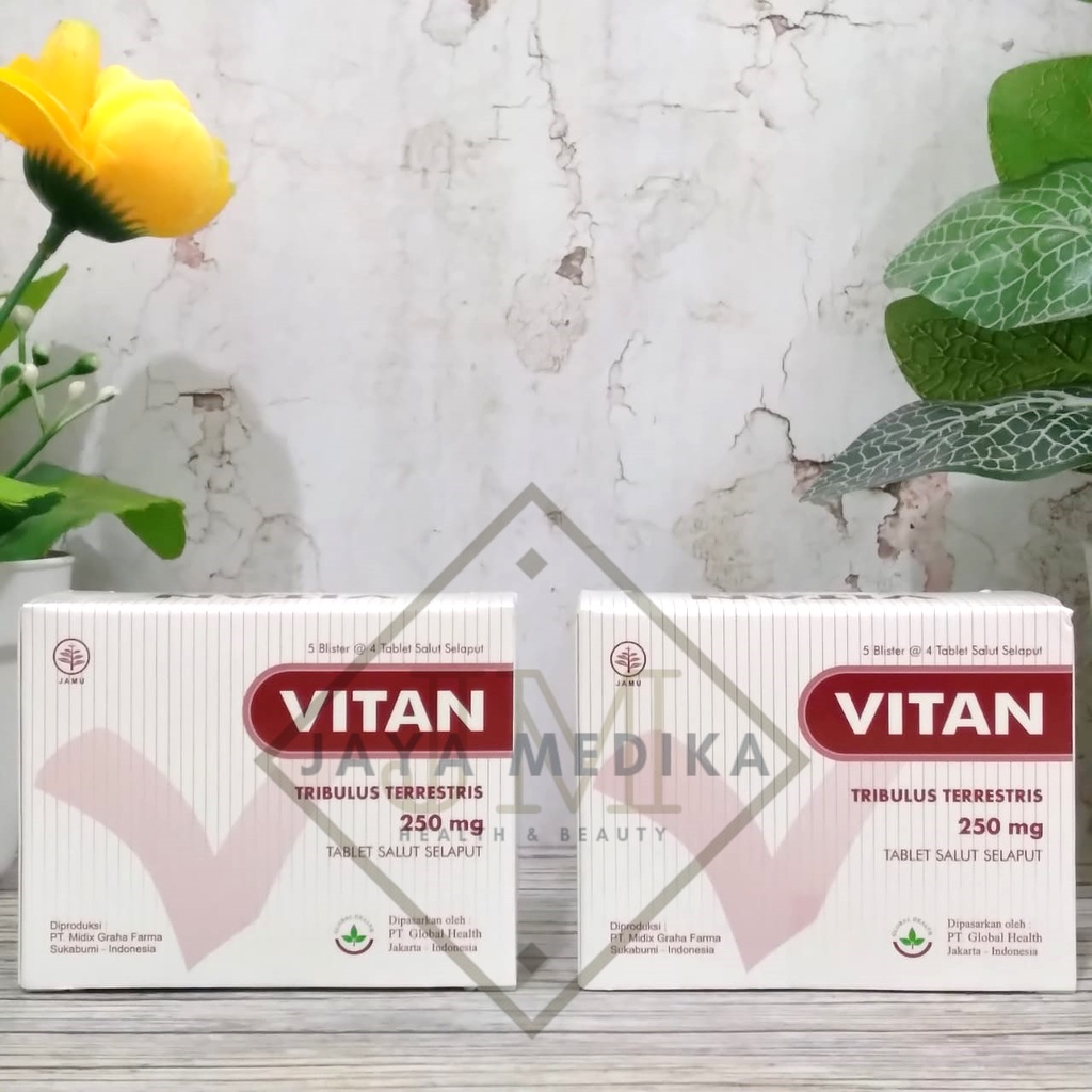 Vitan / Obat Herbal Tribulus Per Strip