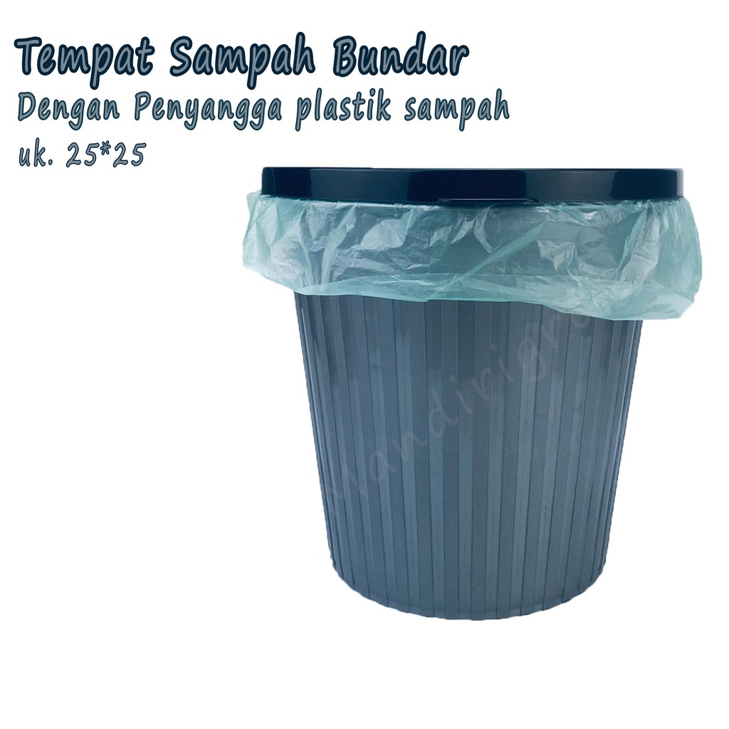 Tempat Sampah * dengan penyangga * Tempat Sampah *  Moscow * 25*25cm