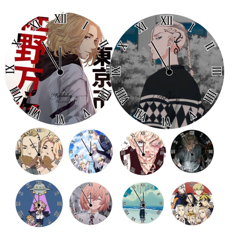 JAM TOKYO REVENGERS Jam Anime Jam Karakter Jam Dinding Tokyo Revengers Jam Draken Jam Mikey