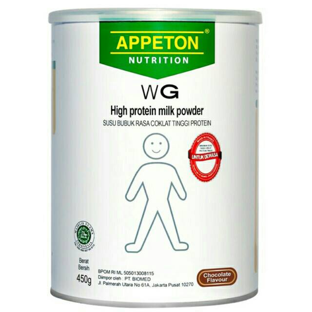 

Appeton Weight Again Dewasa 450 gr Chocolate