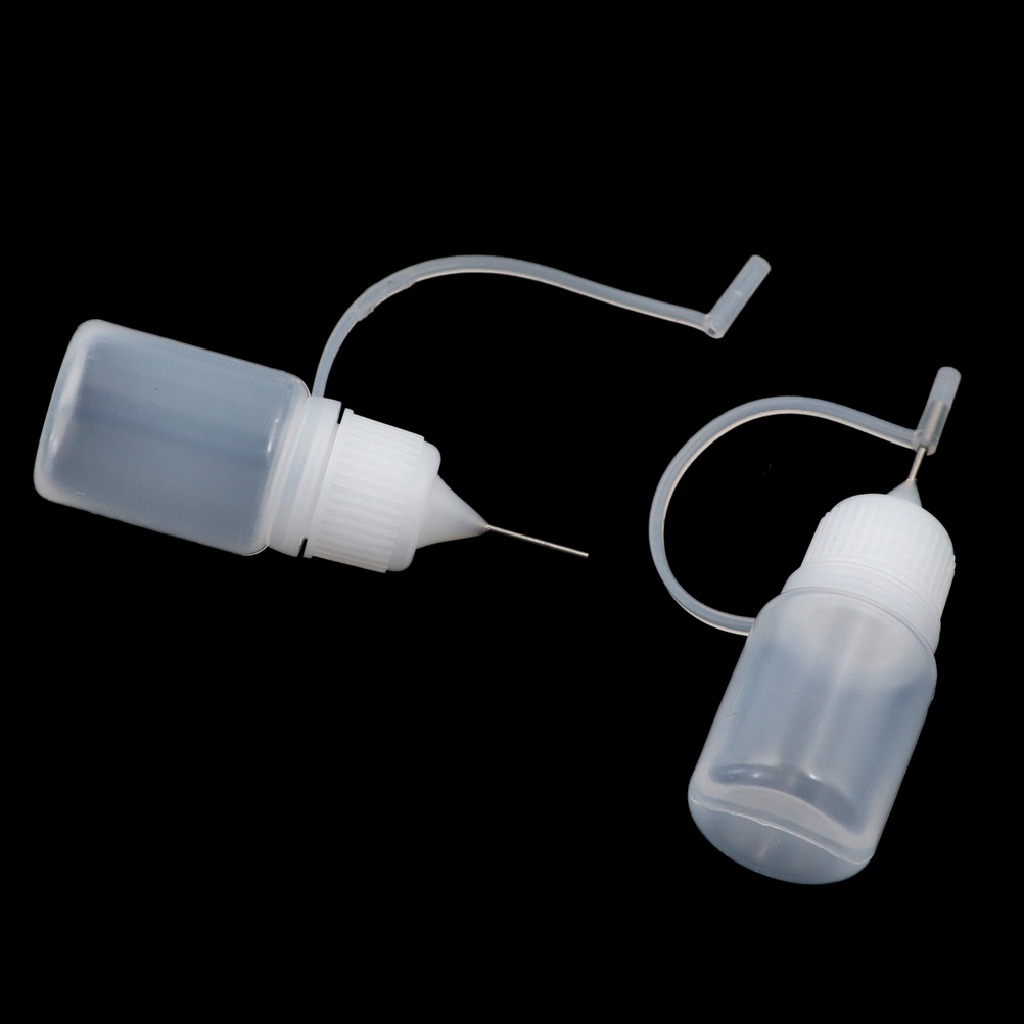 5 Pcs Botol Plastik Kosong Ukuran 5ml Untuk Cairan Dropper