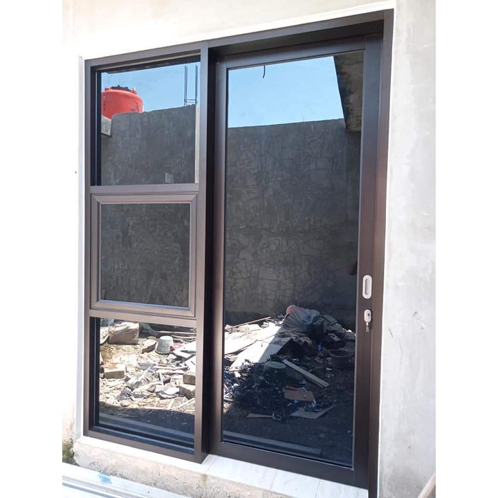 Pintu, kusen dan Jendela Minimalis Modern bahan Aluminium