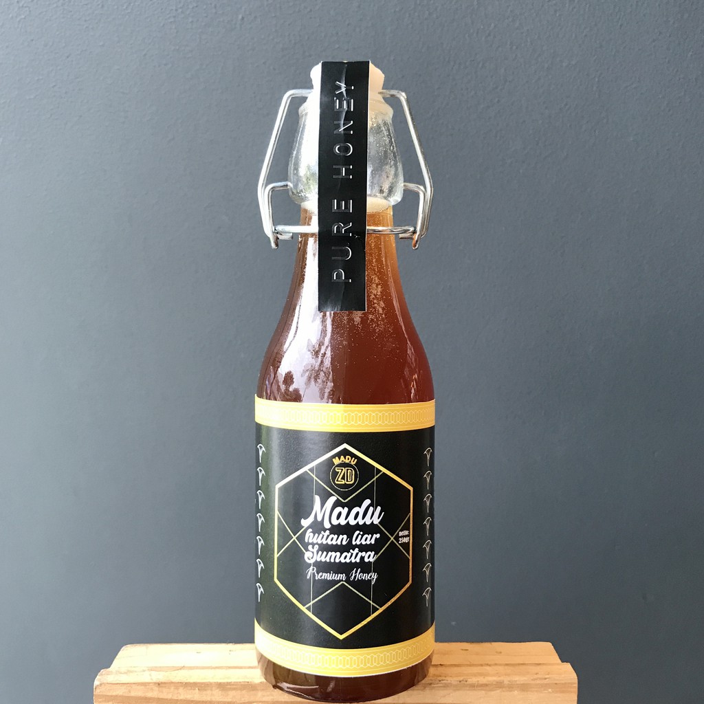 

MADU HUTAN LIAR SUMATRA MURNI BOTOL KACA 250 gr