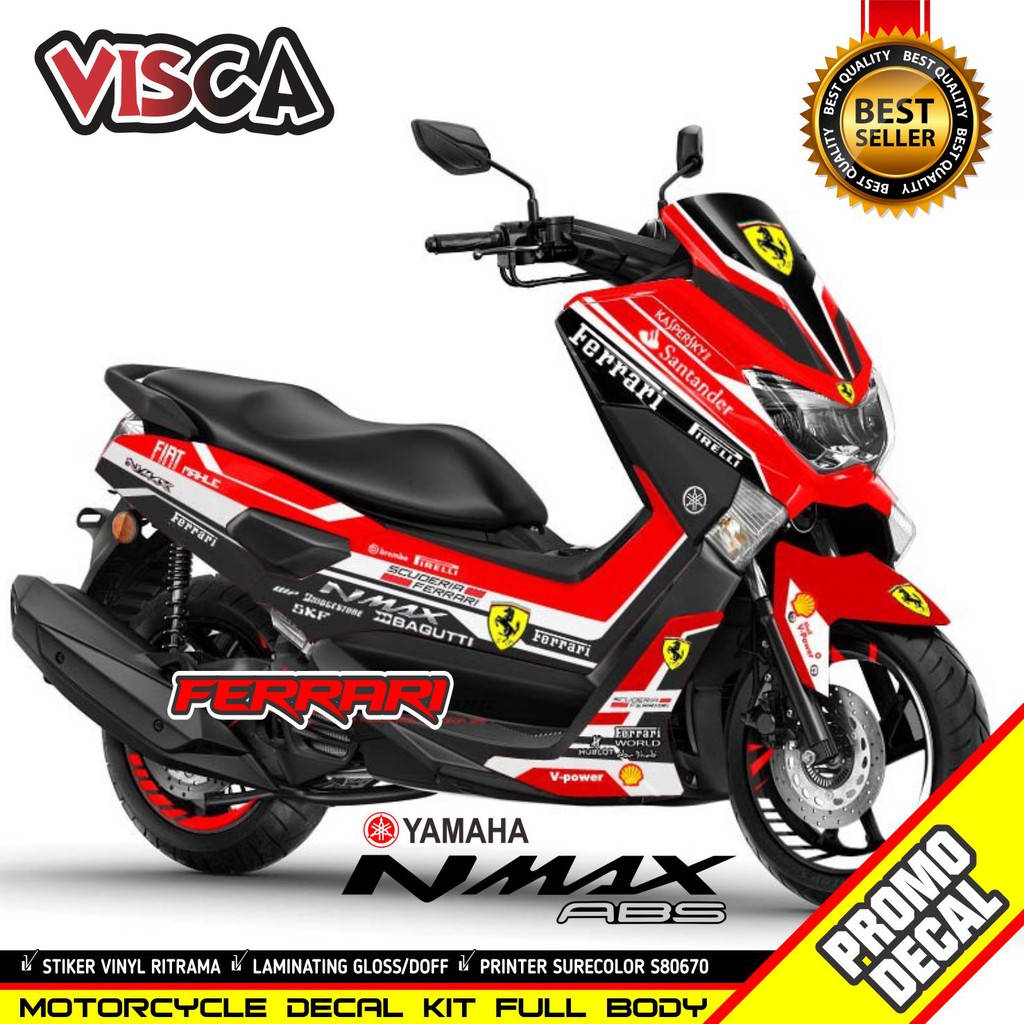 Jual Decal Nmax Old Decal Nmax Full Body Dekal Nmax Stiker Nmax Full Body Striping Nmax Old