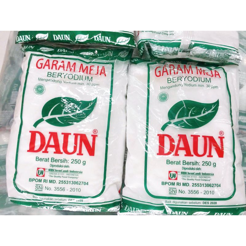 Garam Meja Beryodium Premium Cap DAUN