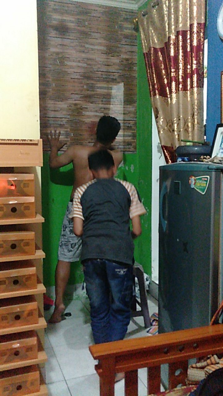 Wallpapaer Terlaris Premium Wps101 Wallpaper Dinding Sticker Wallpaper Stiker 45cm X 5m Bilah Kayu