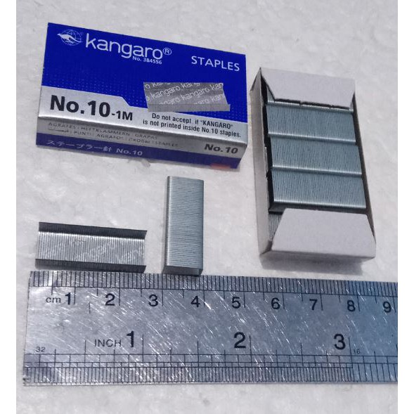 

isi staples kecil no 10 Kangaro - Top - Promo