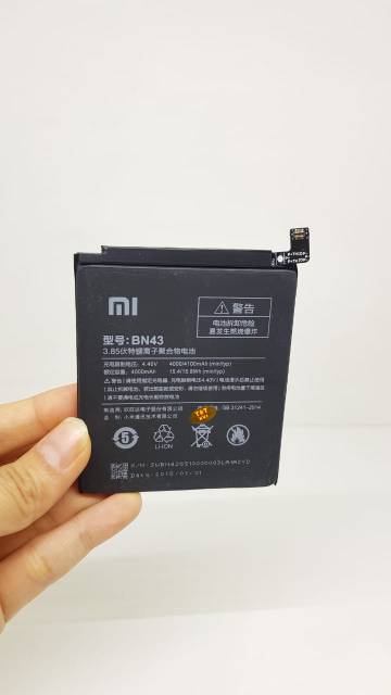 Baterai Xiaomi Redmi Note 4X SNAPDRAGON Batre Xiaomi BN43 Xiomi BN43 Baterai Xiomi Note 4X 4100mAh