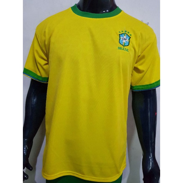 BAJU BOLA DEWASA JERSEIY NEGARA BRAZIL HOME 2022-2023