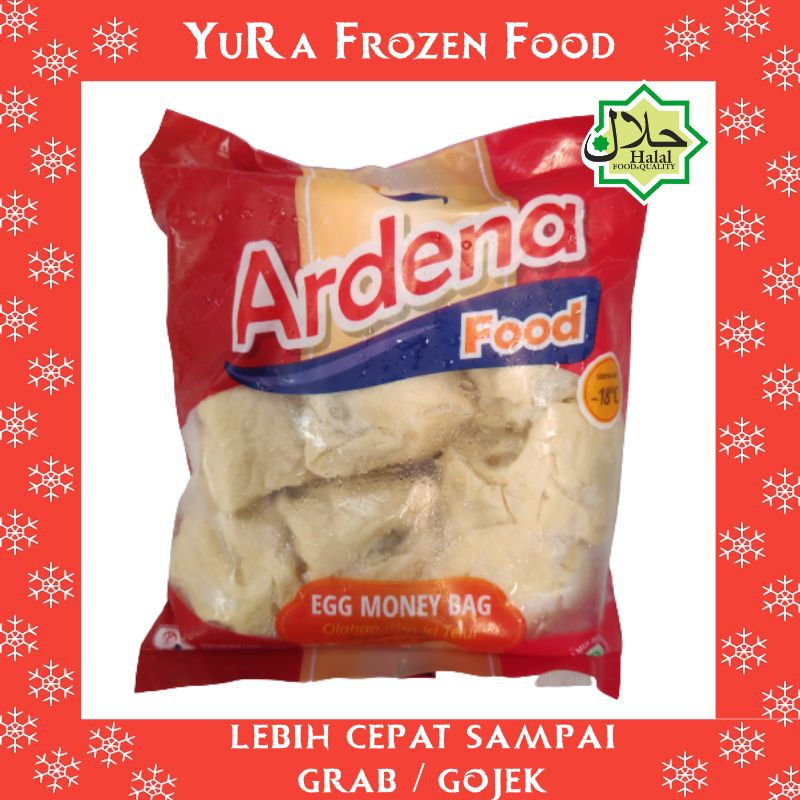 

ARDENA Egg Money Bag Isi 10 Olahan Ikan Isi Telur Yura Frozen