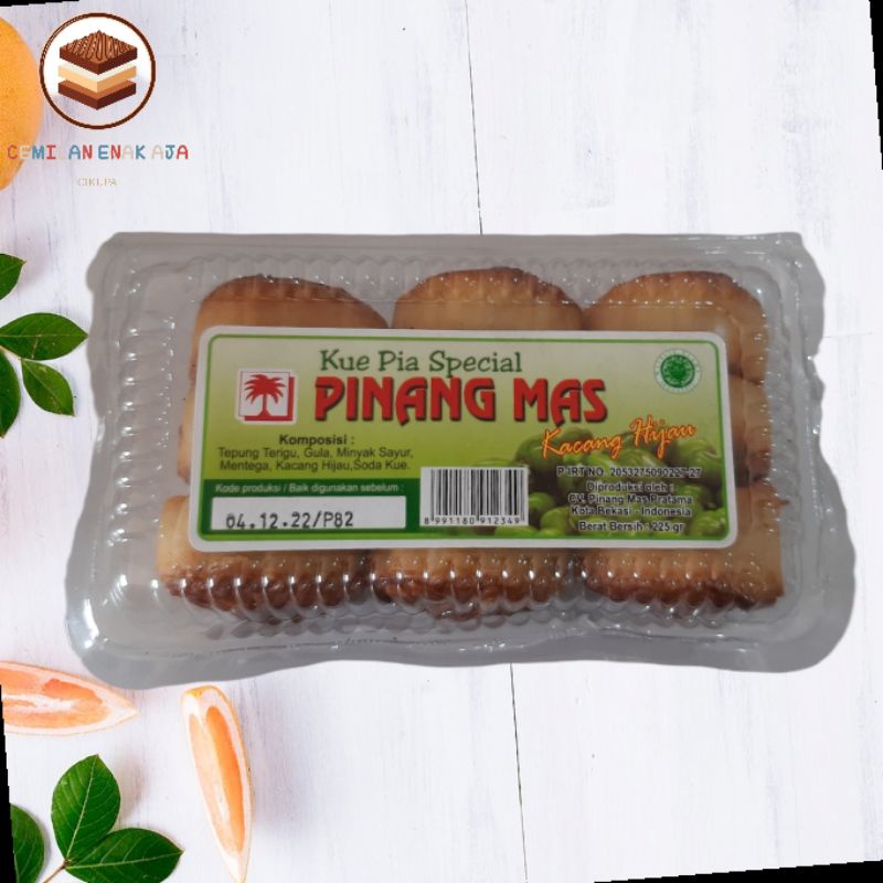 

Kue Pia Kacang Ijo Cemilan Manis