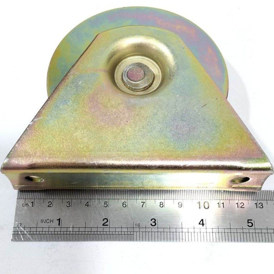Roda Gerbang Besi 10cm/Roda Pagar Rumah (G7129)