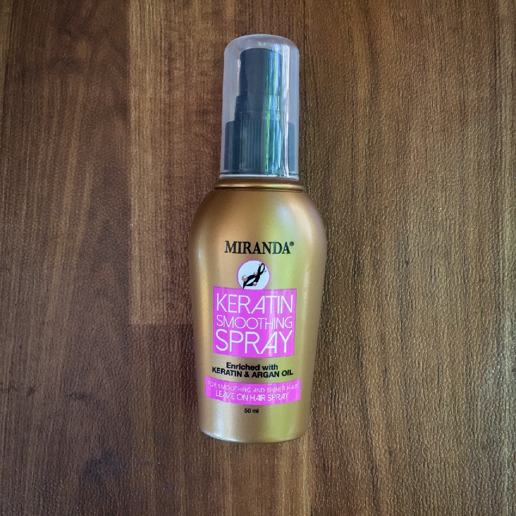 ✦SINAR✦ Miranda Keratin Smooth Smoothing Spray - Vitamin Rambut 50ml