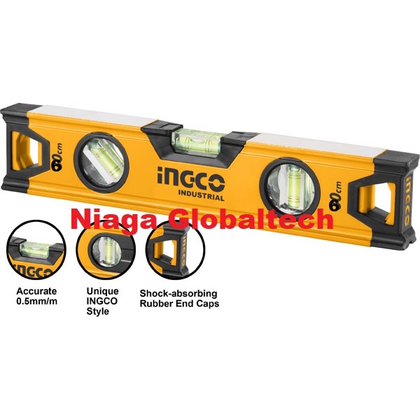 INGCO WATERPAS ALUMUNIUM 60CM ALUMINUM WATERPASS INGCO