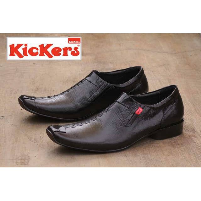 KICKERS TOMBAK LEATHER / SEPATU PANTOFEL KULIT PRIA / MURAH BERKUALITAS TINGGI