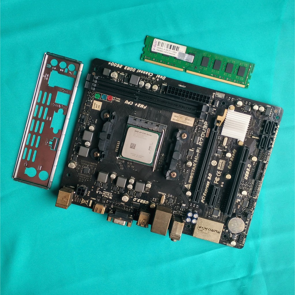 Motherboard Biostar a70U3P + Proc. A4-5300