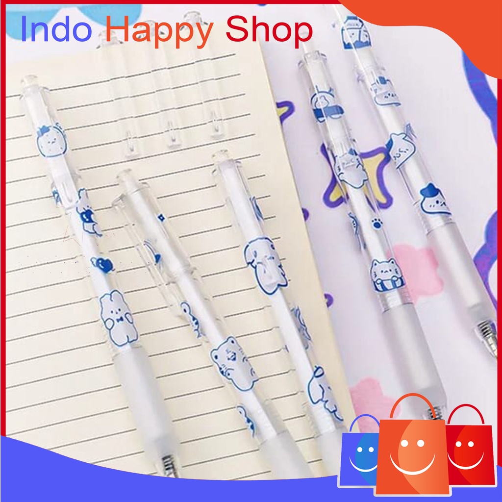 

Pulpen Gel Motif Kelinci Pulpen Pelajar Dan Kantor Pena Lucu Rabbit ℍ 608