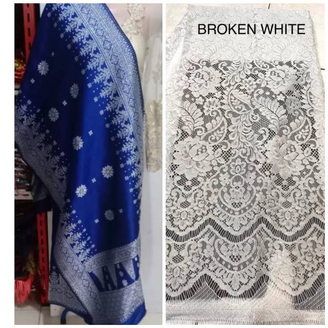 set songket pengantin tenun palembang