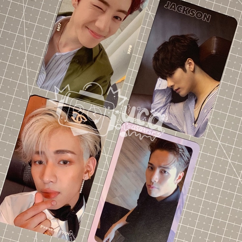 PHOTOCARD PC MARK BAMBAM JACKSON GOT7