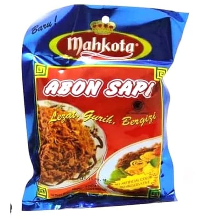 

ABON SAPI MAHKOTA 100GR BANDUNG BISA COD ABON ASLI