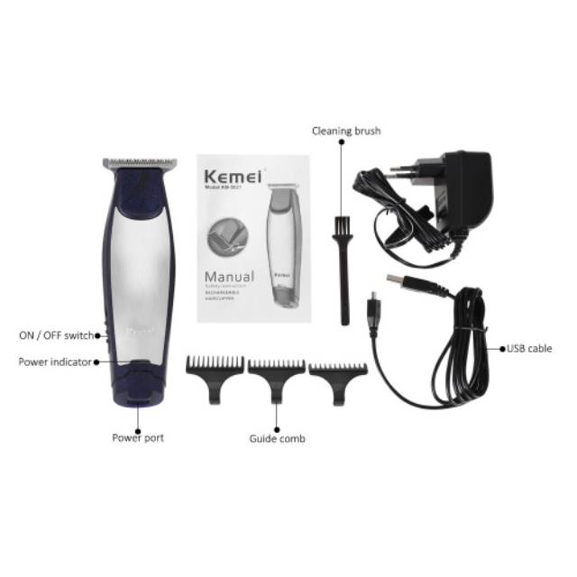 Kemei Alat Cukur Rambut Km-5021 Trimmer Detailer Cordless