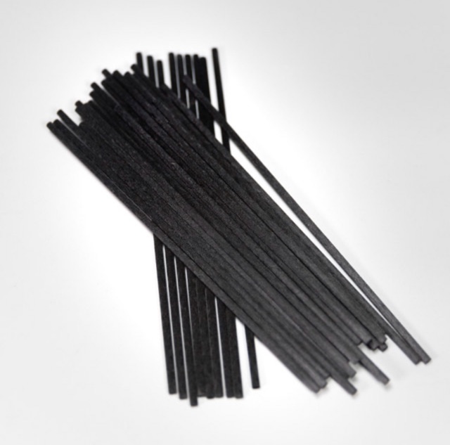 Fiber Stick Reed Diffuser Hitam Tipe Lurus bukan rotan-4