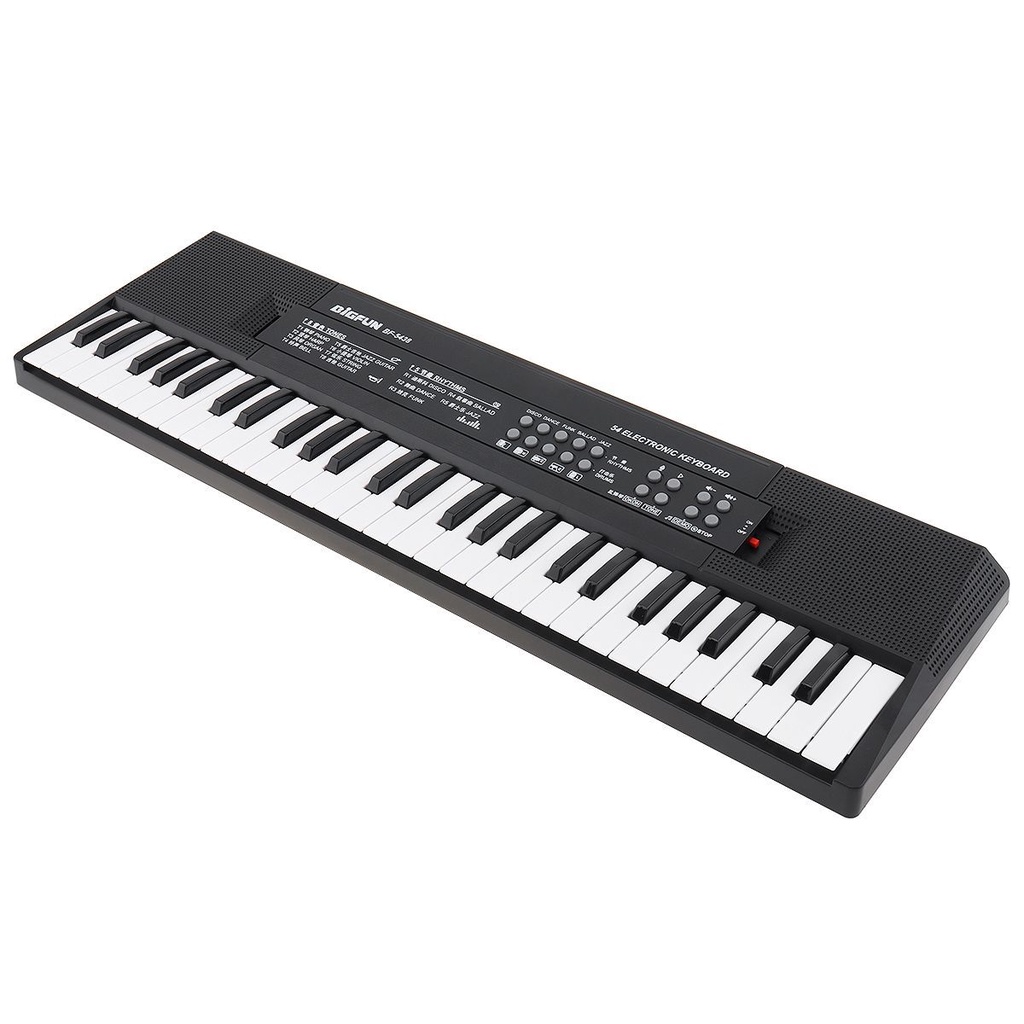 Keyboard Piano Elektronik Digital 54 Kunci Dengan Mikrofon Untuk Hadiah