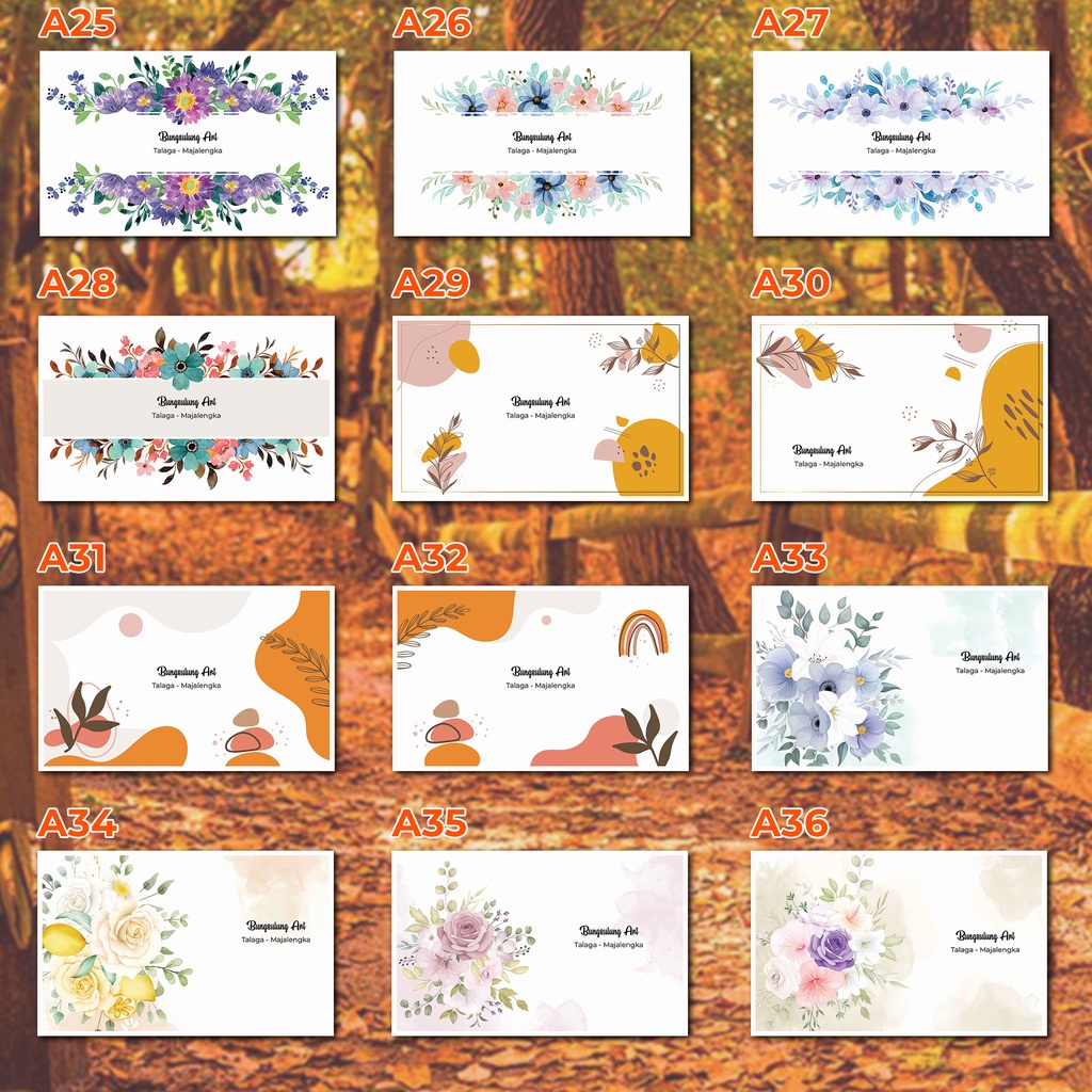 

25 pcs Amplop Kondangan Custom Nama & Alamat Uk 11x7cm / Angpau / Amplop Custom / Cetak Amplop Custom