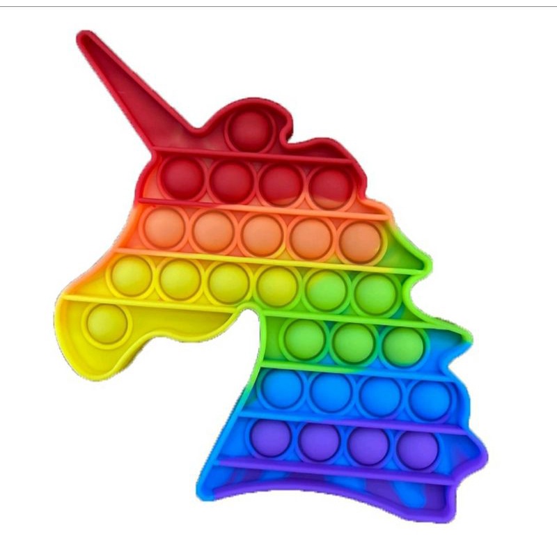 POP IT MAINAN ANAK VIRAL | DIAMETER 11-12 CM-Kuda poni