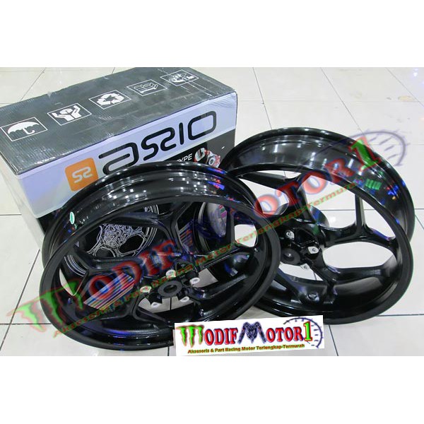 BEST PRODUCKVelg Warna Hitam Putih New Vixion Nvl Cnc Axio|Velg Vixion|Velg Nvl|Ax