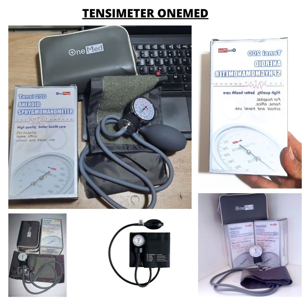 Tensimeter Pengukur Tekanan Darah Aneroid  Lengkap 111154