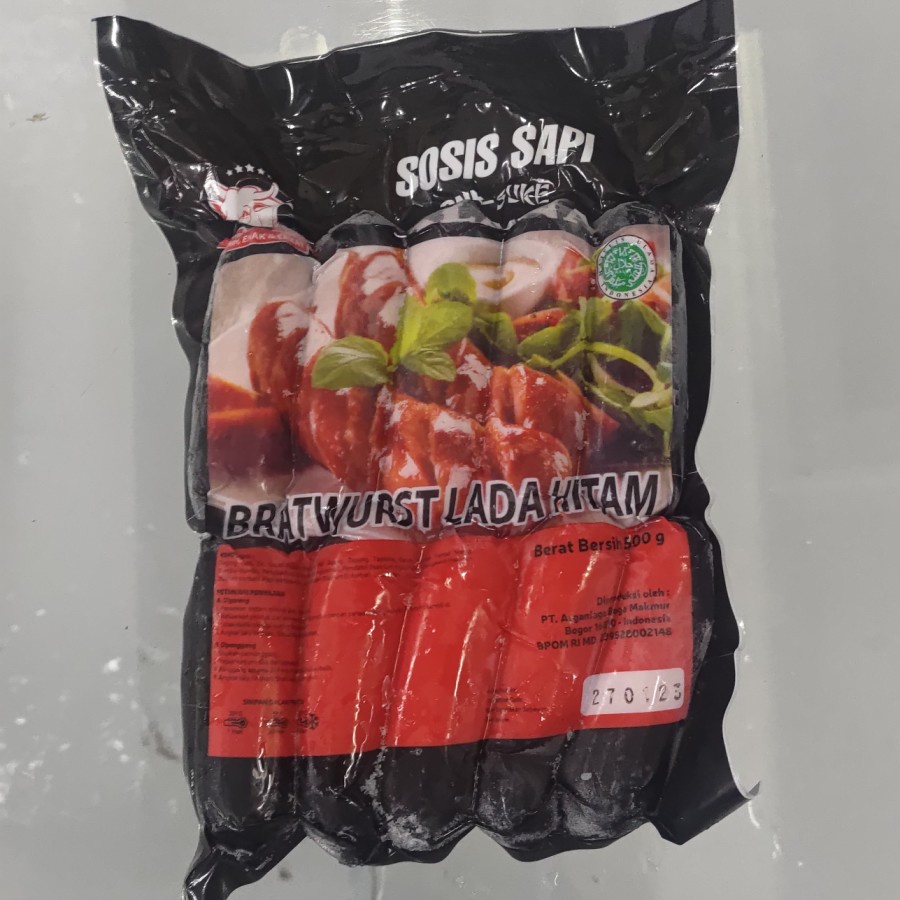 

Alana sosis sapi lada hitam isi 10