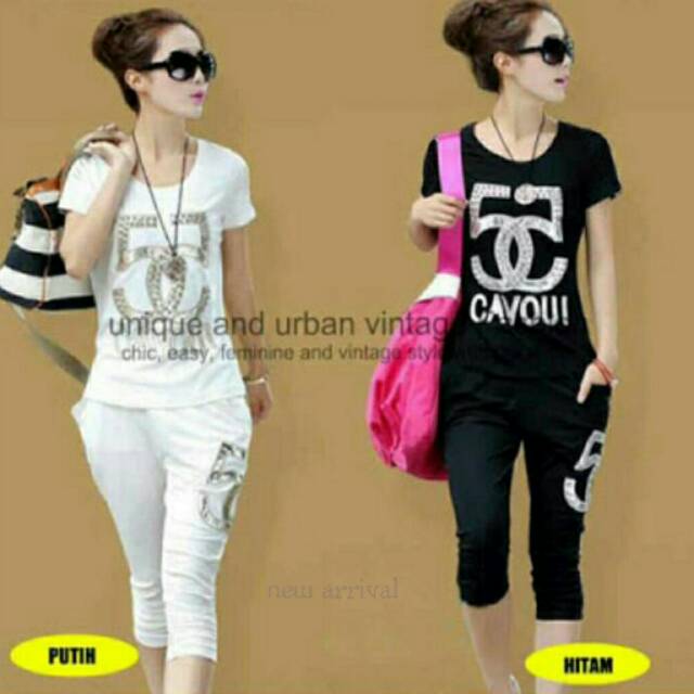 St limalima/Fashion wanita baju setelan cewek stelan baju celana wanita set baju cewek keren